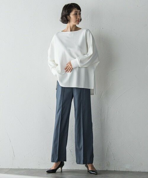 la.f... / ラ・エフ カットソー | 【WEB限定】""もっちり素材""ダンボールドルマンプルオーバー≪手洗い可能≫ | 詳細12