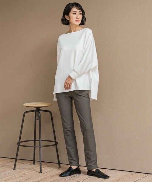 la.f... / ラ・エフ カットソー | 【WEB限定】""もっちり素材""ダンボールドルマンプルオーバー≪手洗い可能≫ | 詳細2