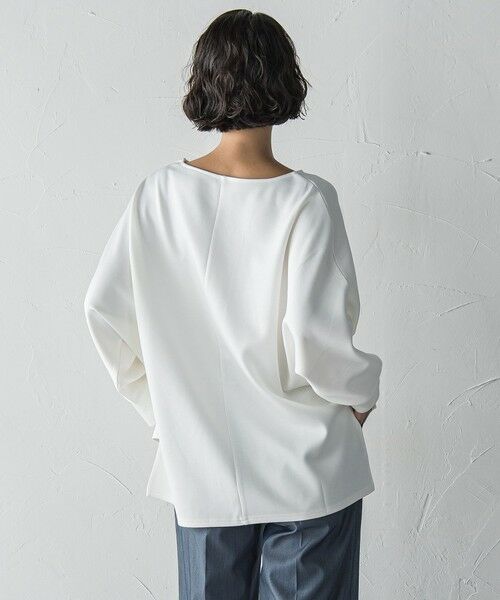 la.f... / ラ・エフ カットソー | 【WEB限定】""もっちり素材""ダンボールドルマンプルオーバー≪手洗い可能≫ | 詳細7