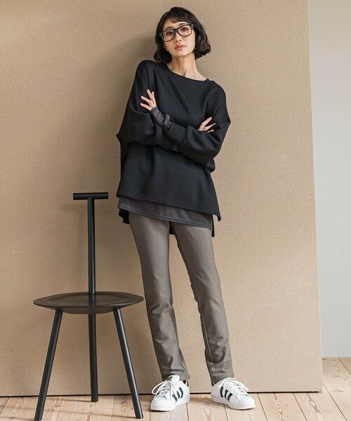 la.f... / ラ・エフ カットソー | 【WEB限定】""もっちり素材""ダンボールドルマンプルオーバー≪手洗い可能≫ | 詳細16