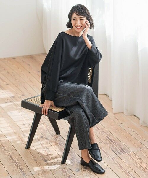 la.f... / ラ・エフ カットソー | 【WEB限定】""もっちり素材""ダンボールドルマンプルオーバー≪手洗い可能≫ | 詳細20