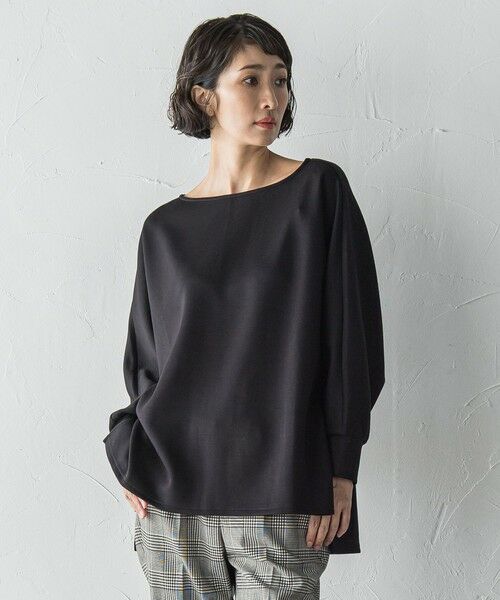 la.f... / ラ・エフ カットソー | 【WEB限定】""もっちり素材""ダンボールドルマンプルオーバー≪手洗い可能≫ | 詳細21