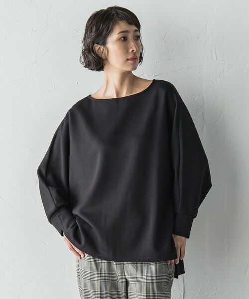 la.f... / ラ・エフ カットソー | 【WEB限定】""もっちり素材""ダンボールドルマンプルオーバー≪手洗い可能≫ | 詳細22