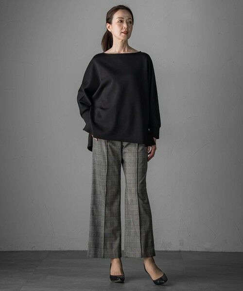 la.f... / ラ・エフ カットソー | 【WEB限定】""もっちり素材""ダンボールドルマンプルオーバー≪手洗い可能≫ | 詳細28