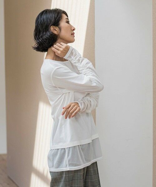 la.f... / ラ・エフ カットソー | 【WEB限定】”重ねるだけで格上げ”レイヤードインナー | 詳細3