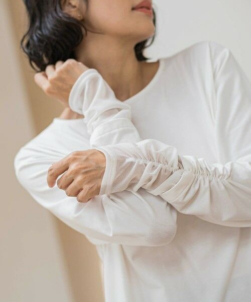 la.f... / ラ・エフ カットソー | 【WEB限定】”重ねるだけで格上げ”レイヤードインナー | 詳細6