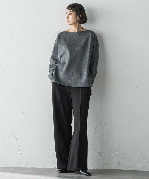 la.f... / ラ・エフ その他パンツ | 【WEB限定】""もっちり素材""ダンボールワイドパンツ≪手洗い可能≫ | 詳細5