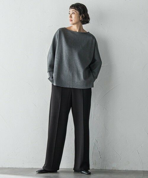 la.f... / ラ・エフ その他パンツ | 【WEB限定】""もっちり素材""ダンボールワイドパンツ≪手洗い可能≫ | 詳細6