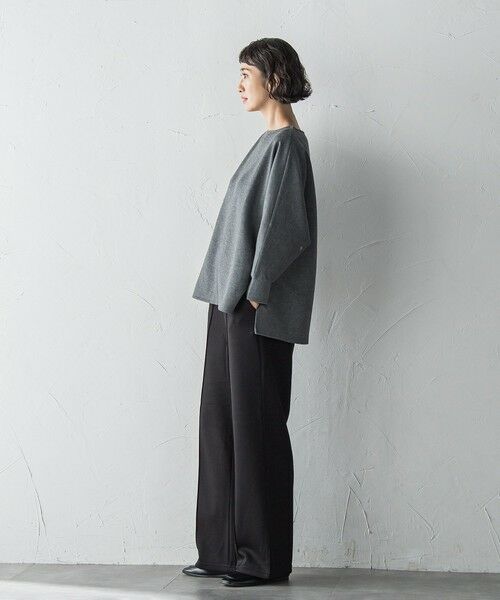 la.f... / ラ・エフ その他パンツ | 【WEB限定】""もっちり素材""ダンボールワイドパンツ≪手洗い可能≫ | 詳細7