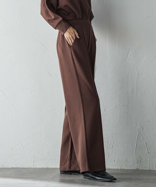 la.f... / ラ・エフ その他パンツ | 【WEB限定】""もっちり素材""ダンボールワイドパンツ≪手洗い可能≫ | 詳細12