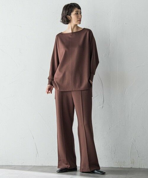 la.f... / ラ・エフ その他パンツ | 【WEB限定】""もっちり素材""ダンボールワイドパンツ≪手洗い可能≫ | 詳細15