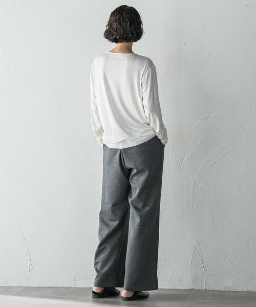 la.f... / ラ・エフ その他パンツ | 【WEB限定】""もっちり素材""ダンボールワイドパンツ≪手洗い可能≫ | 詳細30