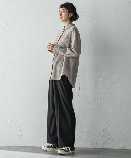 la.f... / ラ・エフ その他パンツ | 【WEB限定】""ウエストゴムで快適""ワイドパンツ≪洗濯機で洗える≫ | 詳細2