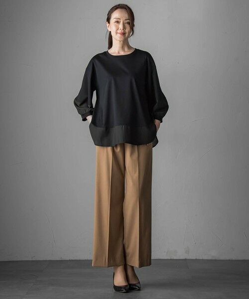 la.f... / ラ・エフ その他パンツ | 【WEB限定】""ウエストゴムで快適""ワイドパンツ≪洗濯機で洗える≫ | 詳細15