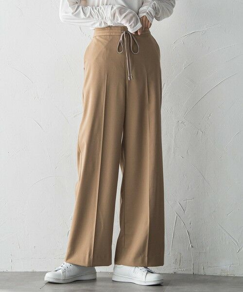 la.f... / ラ・エフ その他パンツ | 【WEB限定】""ウエストゴムで快適""ワイドパンツ≪洗濯機で洗える≫ | 詳細9