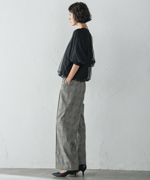 la.f... / ラ・エフ その他パンツ | 【WEB限定】""ウエストゴムで快適""ワイドパンツ≪洗濯機で洗える≫ | 詳細30