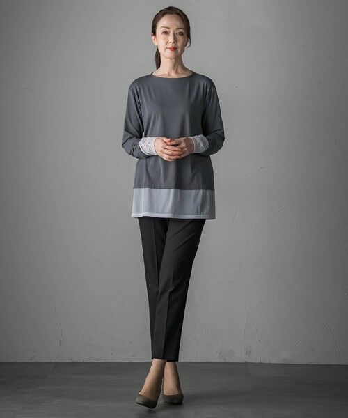 la.f... / ラ・エフ その他パンツ | 【WEB限定】""すっきり快適な履き心地""テーパードパンツ≪洗濯機で洗える≫ | 詳細14