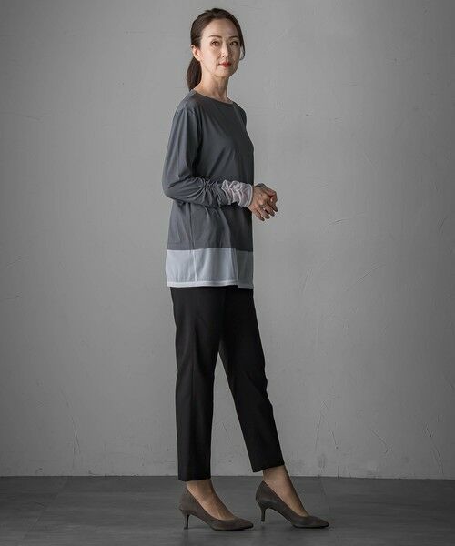 la.f... / ラ・エフ その他パンツ | 【WEB限定】""すっきり快適な履き心地""テーパードパンツ≪洗濯機で洗える≫ | 詳細15