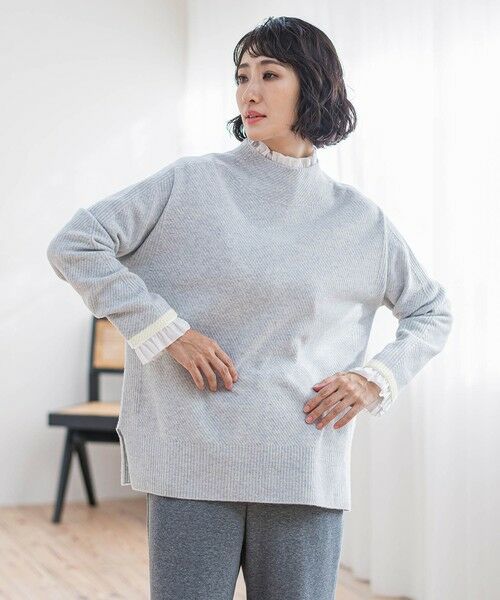 la.f... / ラ・エフ ニット・セーター | <極>""やさしさに包まれる""極上ウールニット | 詳細23