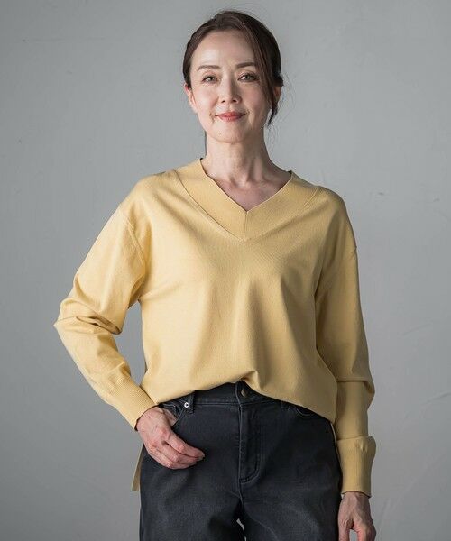 la.f... / ラ・エフ ニット・セーター | “今も、春も、秋も” 3セゾンニット | 詳細5