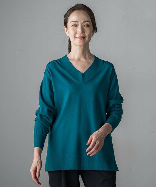 la.f... / ラ・エフ ニット・セーター | “今も、春も、秋も” 3セゾンニット | 詳細16