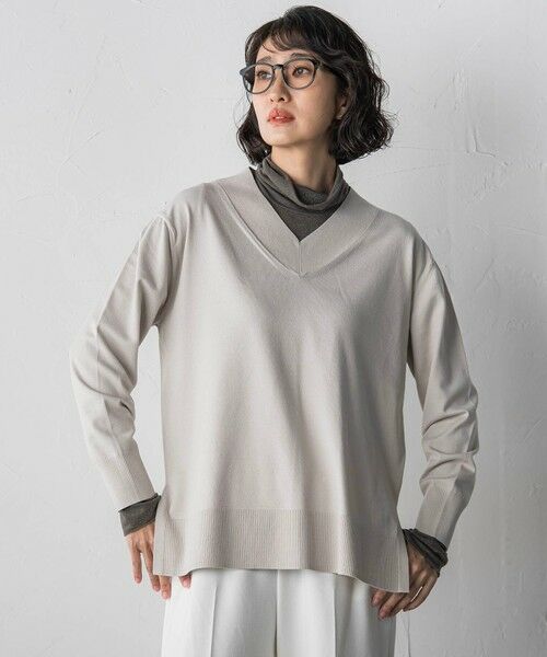 la.f... / ラ・エフ ニット・セーター | “今も、春も、秋も” 3セゾンニット | 詳細27