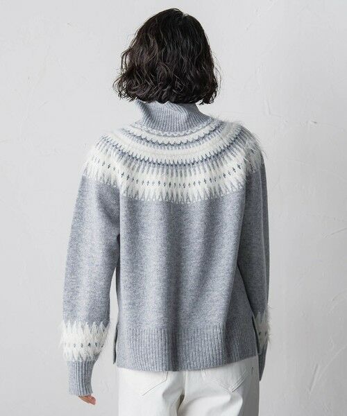 la.f... / ラ・エフ ニット・セーター | フェアアイル柄ニット | 詳細17