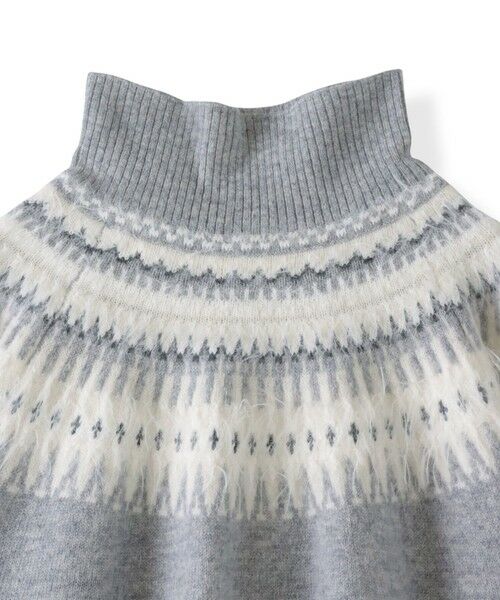la.f... / ラ・エフ ニット・セーター | フェアアイル柄ニット | 詳細25