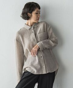 la.f... / ラ・エフ シャツ・ブラウス | ウールリファインシャツ