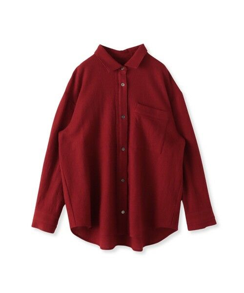 la.f... / ラ・エフ シャツ・ブラウス | ウールリファインシャツ | 詳細9