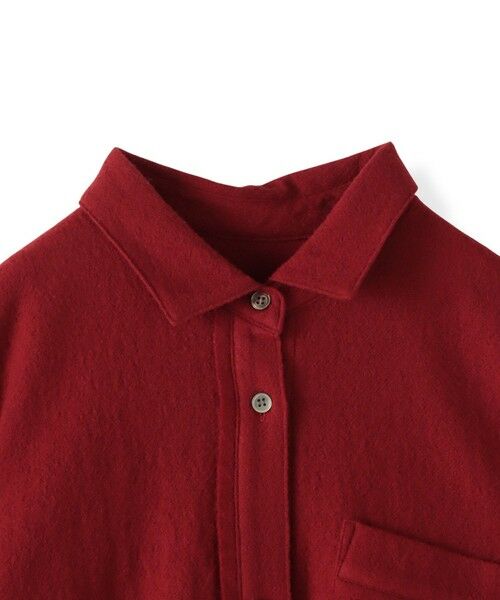 la.f... / ラ・エフ シャツ・ブラウス | ウールリファインシャツ | 詳細10