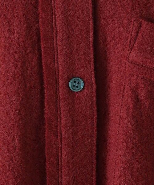 la.f... / ラ・エフ シャツ・ブラウス | ウールリファインシャツ | 詳細13