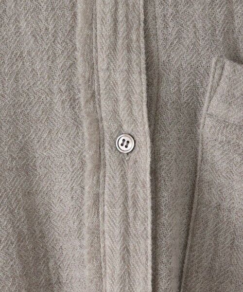 la.f... / ラ・エフ シャツ・ブラウス | ウールリファインシャツ | 詳細24