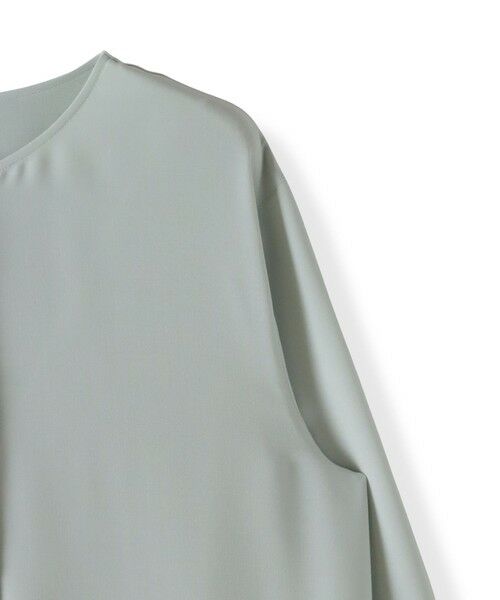 la.f... / ラ・エフ シャツ・ブラウス | メランジツイルノーカラーブラウス | 詳細21