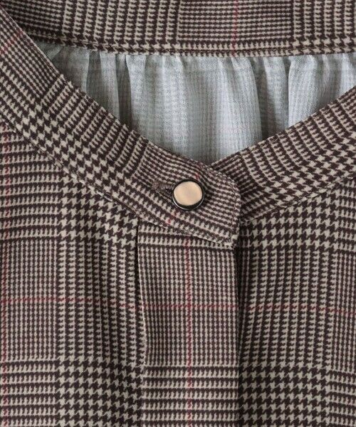 la.f... / ラ・エフ シャツ・ブラウス | ジョーゼットチェックブラウス≪洗濯機で洗える≫ | 詳細23