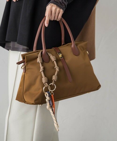 la.f... / ラ・エフ その他小物 | 【VIOLAd'ORO】ターンロック付きナイロントートバッグ | 詳細17