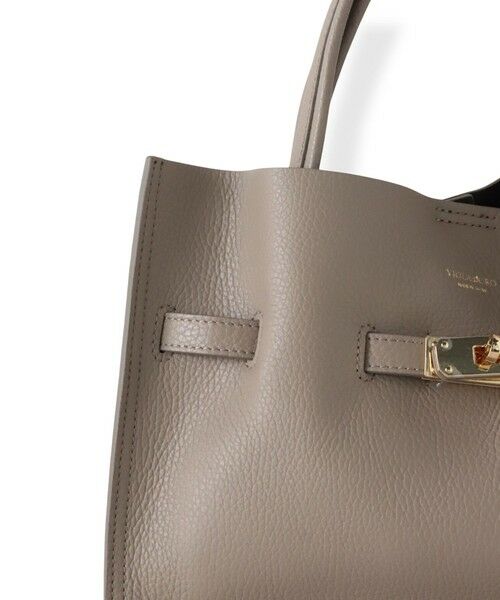 la.f... / ラ・エフ その他小物 | 【VIOLAd'ORO】イタリアンWフェイスレザートートバッグ | 詳細1