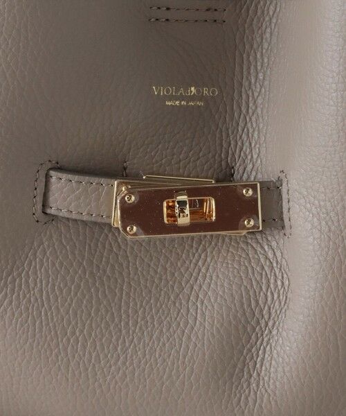 la.f... / ラ・エフ その他小物 | 【VIOLAd'ORO】イタリアンWフェイスレザートートバッグ | 詳細3