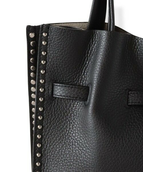 la.f... / ラ・エフ その他小物 | 【VIOLAd'ORO】スタッズ付きWフェイスレザートートバッグ | 詳細10