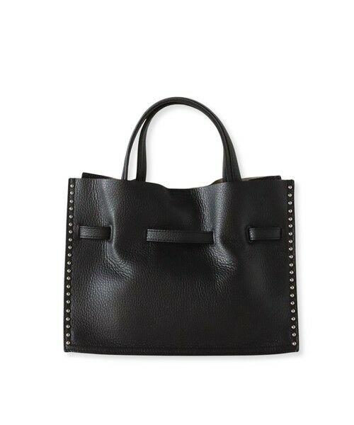 la.f... / ラ・エフ その他小物 | 【VIOLAd'ORO】スタッズ付きWフェイスレザートートバッグ | 詳細2