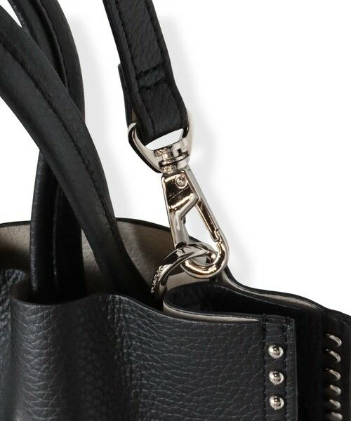 la.f... / ラ・エフ その他小物 | 【VIOLAd'ORO】スタッズ付きWフェイスレザートートバッグ | 詳細8