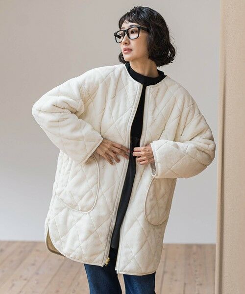 la.f... / ラ・エフ ダッフルコート | 【WEB限定】”まるで毛布”どちらも主役リバーシブルアウター | 詳細2