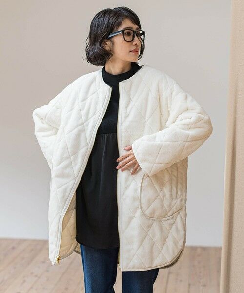 la.f... / ラ・エフ ダッフルコート | 【WEB限定】”まるで毛布”どちらも主役リバーシブルアウター | 詳細3