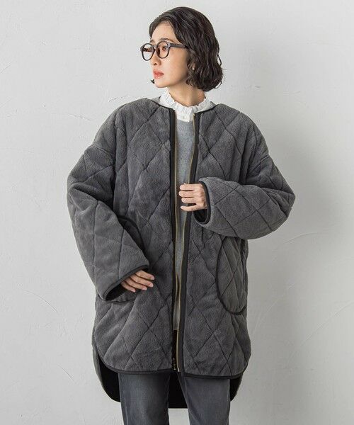 la.f... / ラ・エフ ダッフルコート | 【WEB限定】”まるで毛布”どちらも主役リバーシブルアウター | 詳細21