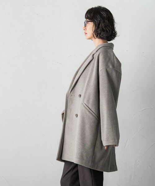 la.f... / ラ・エフ ダッフルコート | 【biyori】ニットビーバーコート | 詳細2