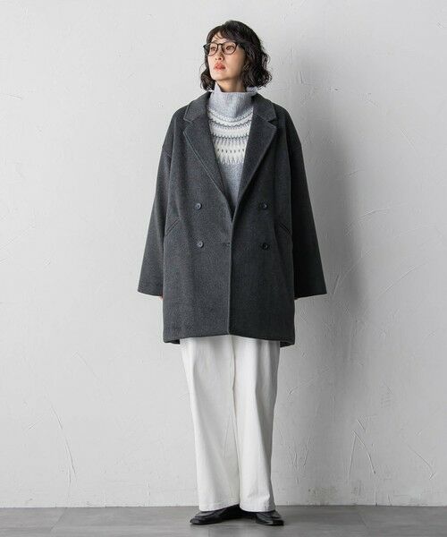 la.f... / ラ・エフ ダッフルコート | 【biyori】ニットビーバーコート | 詳細24