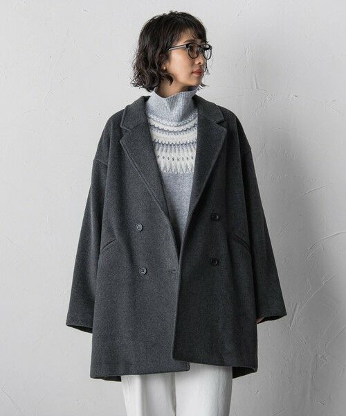 la.f... / ラ・エフ ダッフルコート | 【biyori】ニットビーバーコート | 詳細17