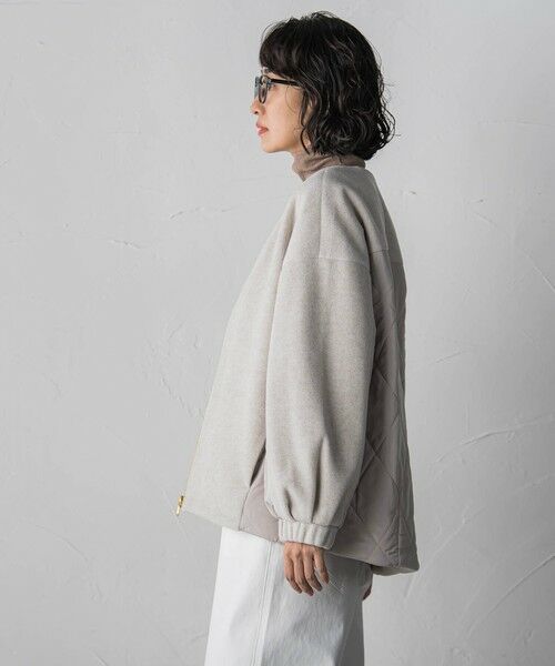 la.f... / ラ・エフ テーラードジャケット | 【biyori】キルティングノーカラーブルゾン | 詳細21