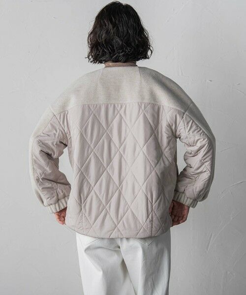 la.f... / ラ・エフ テーラードジャケット | 【biyori】キルティングノーカラーブルゾン | 詳細22
