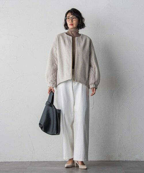 la.f... / ラ・エフ テーラードジャケット | 【biyori】キルティングノーカラーブルゾン | 詳細26